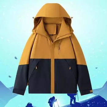 Мужская водонепроницаемая штурмовая куртка туристическое снаряжение мужская три в одном американская быстросохнущая куртка S слоновая кость