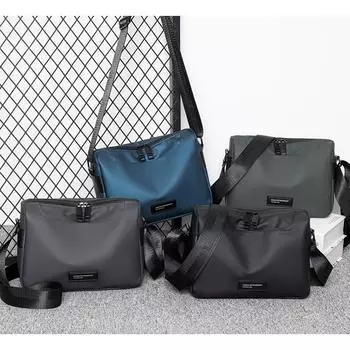 Мужская водонепроницаемая сумка через плечо, деловая сумка через плечо, сумка-мессенджер синий