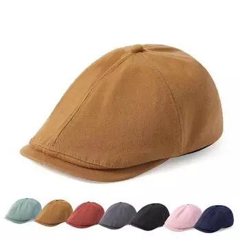 Мужская восьмиугольная кепка из дышащего хлопка, кепка газетчика, женская летняя винтажная кепка серый