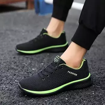 Мужская вязаная обувь для бега и ходьбы, модные повседневные кроссовки, дышащие спортивные легкие мужские кроссовки для спортзала, повседневная обувь 38