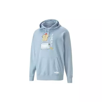 Мужская вязаная толстовка с капюшоном Puma Club, голубая 533198-61 L