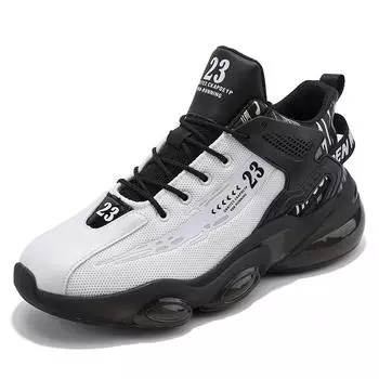 Мужская вулканизированная обувь кроссовки баскетбольные дышащие амортизирующие нескользящие спортивные туфли мужская повседневная обувь для бега на открытом воздухе 38