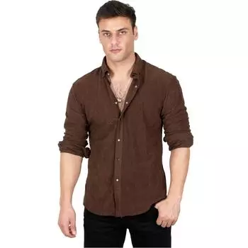 Мужская замшевая рубашка DeepSEA 2302324