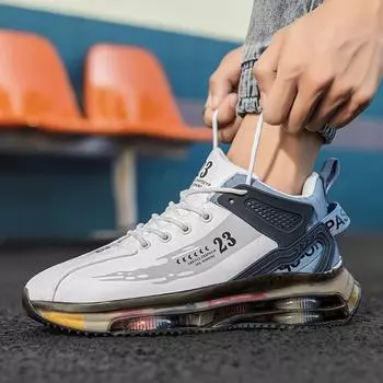 Мужская защитная обувь, летние новые дышащие универсальные повседневные кроссовки для мужчин, нескользящие, удобные мужские кроссовки для бега на открытом воздухе 39 чёрный