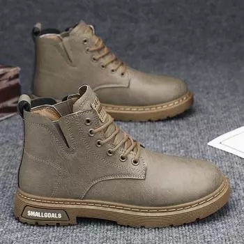 Мужская защитная обувь Мужская обувь Роскошная обувь Высококачественные походные ботинки Ботинки Taco Ботильоны Dress Booty Man Brown Boot Повседневные кроссовки 39