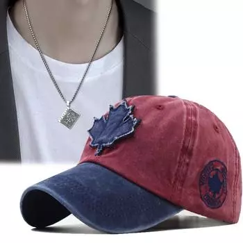 Мужская женская бейсболка из 2 предметов, стираная изогнутая козырек, шляпа с язычком-утиной, ожерелье с подвеской в виде книги, модная пара, спортивная повседневная шляпа от солнца чёрный