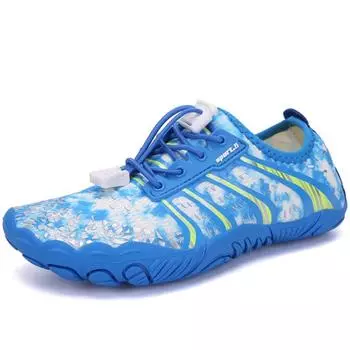 Мужская/женская обувь для плавания. Летняя обувь для прогулок. Дышащая обувь для фитнеса. Повседневная детская пляжная обувь. 28 чёрный