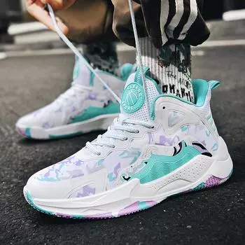 Мужская/женская обувь Кроссовки Пара Баскетбольная обувь Удобная обувь Бег Теннис Размеры 35-45 35 серый