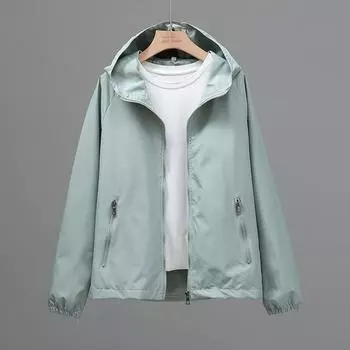 Мужская Женская Однотонная Водонепроницаемая Ветрозащитная Износостойкая Дышащая Куртка для альпинизма XXXXXL зелёный