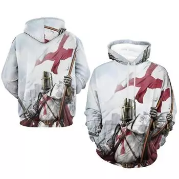 Мужская/женская осенне-зимняя модная толстовка с капюшоном, теплая, свободная, повседневная, с изображением солдата нерегулярной армии, с принтом в виде толстовки S