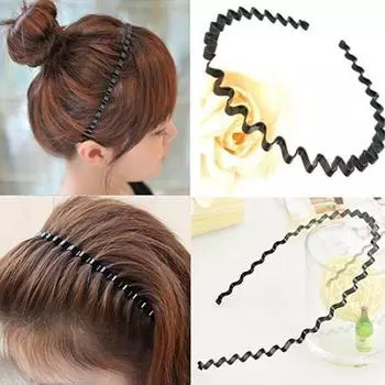 Ободок для волос в ассортименте one size чёрный