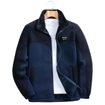 Мужская зимняя флисовая куртка тактическая мягкая ветрозащитная походная куртка женская модная теплая парка Harajuku S серый