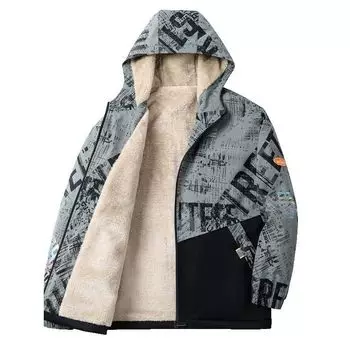 Мужская зимняя куртка большого размера с капюшоном, теплая зимняя утепленная куртка с защитой от ветра и снега 8XL