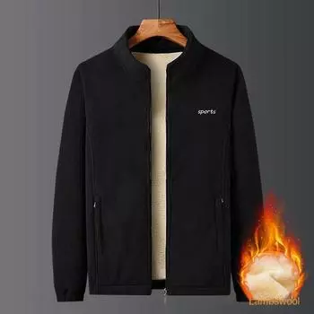 Мужская зимняя куртка большого размера с утолщенным пухом без подкладки, воротник-стойка, теплое повседневное свободное пальто 5XL