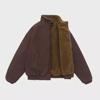 Мужская зимняя куртка City Fanpin 2024 из хлопка с подкладкой из овечьей шерсти XL