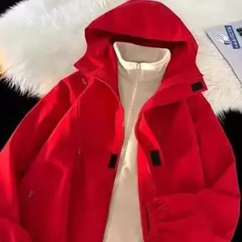 Мужская зимняя куртка для альпинизма большого размера, ветрозащитная, теплая, свободная, повседневная, с воротником-молнией, спортивная, пуховая куртка 5XL