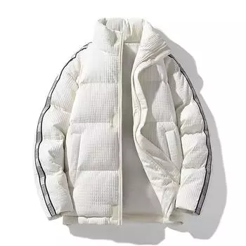 Мужская зимняя куртка с хлопковой подкладкой для пар, толстое пальто, зимняя куртка с хлопковой подкладкой XXXXL