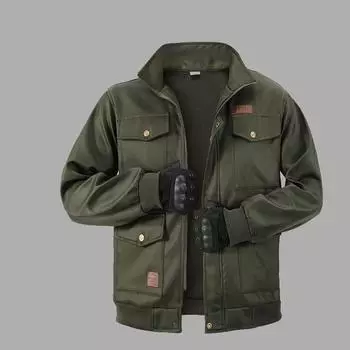 Мужская зимняя куртка Softshell, водонепроницаемая, утолщенная, на молнии 3XL