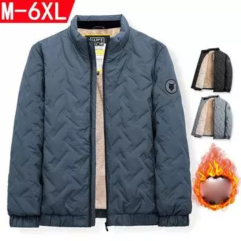 Мужская зимняя куртка, толстая теплая теплая флисовая подкладка, пальто для дальнобойщиков, рабочие грузовые куртки, уличные повседневные ветрозащитные куртки на подкладке из шерпы, большие размеры для мужчин M чёрный