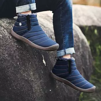 Мужская зимняя обувь, удобные полусапожки, мужские зимние ботинки, оригинальные предложения, бренды обуви, флис, новинка, распродажа, мех 35