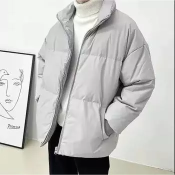 Мужская зимняя рабочая одежда: Утолщенная хлопковая стеганая куртка L чёрный