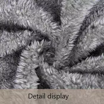 Мужская зимняя шапка из хлопка, теплая, утепленная, модная, унисекс, вязаная шапка чёрный