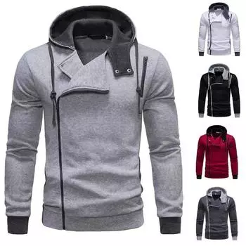 Мужская зимняя толстовка с капюшоном с длинными рукавами реглан, завязками на шнурке, плотной застежкой-молнией, кардиган средней длины, карманами, с капюшоном, мужское пальто XXXXL белый