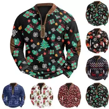 Мужская зимняя толстовка с пряжкой Мужская толстовка с принтом L винный