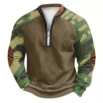 Мужская зимняя толстовка с пряжкой Мужская толстовка с принтом M горячий розовый