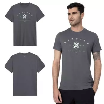 Мужские 4F Антрацит 4FSS23TTSHM366 размер M M серый