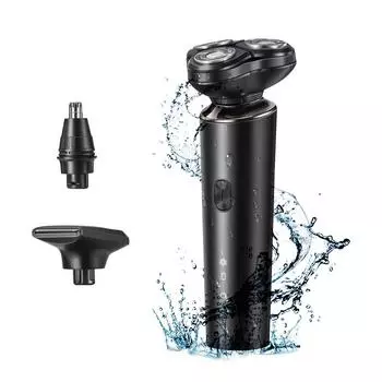 Мужские электрические бритвы, бритвы для лица, перезаряжаемые бритвы для бритья, беспроводные, водонепроницаемые