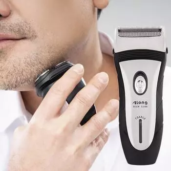 Мужские электрические бритвы с низким уровнем шума, портативные, для глубокого бритья