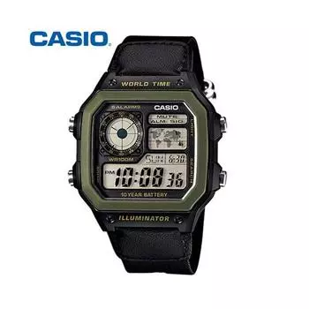 Мужские электронные часы Casio Soldier AE-1200WHB