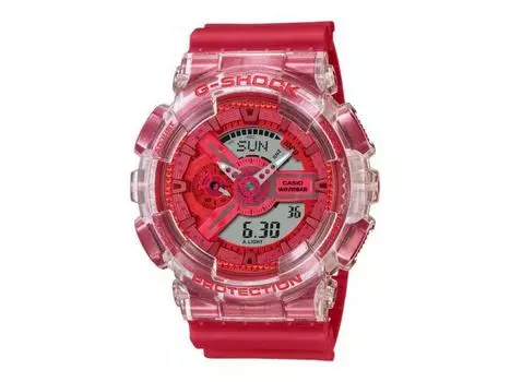 Мужские аналоговые и цифровые часы CASIO GA-110GL-4AJR G-SHOCK Lucky Drop Series, НОВИНКА