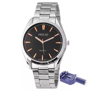 Мужские аналоговые металлические часы Presio P9016, популярные корейские часы