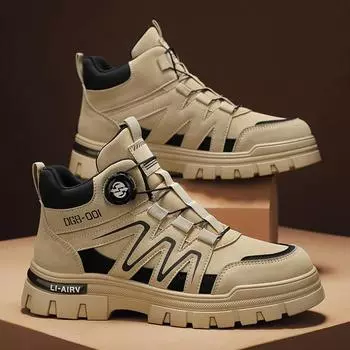 Мужские армейские ботинки для походов в пустыне, нескользящие тактические ботинки, походные ботинки для охоты по щиколотку, рабочие защитные ботинки для мужчин, ковбойские ботинки 39 песочный
