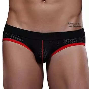 Мужские сексуальные дышащие трусы XL