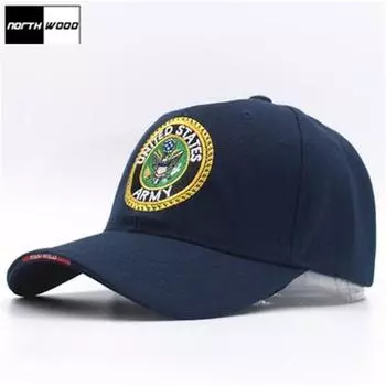 Мужские авиадесантные бейсбольные кепки армии США, тактические кепки для мужчин, регулируемая кепка для папы 56-60cm чёрный