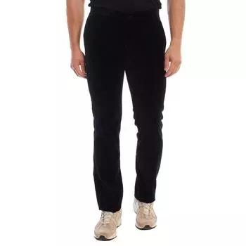 Мужские бархатные брюки 01P630 46-EU чёрный