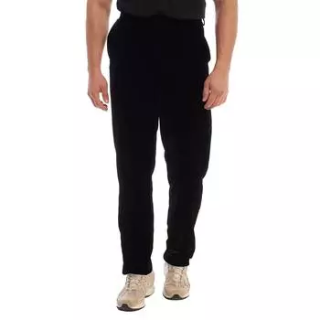 Мужские бархатные брюки с высокой талией B1P440 46-EU чёрный