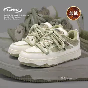 Мужские бархатные теплые и холодные хлопковые туфли ZHQ5616-2, зимние туфли на толстой подошве, черные, универсальные, для сноуборда 39