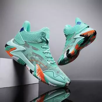 Мужские баскетбольные ботинки Tide, спортивные кроссовки для бега, студенческие мужские кроссовки для походов и путешествий 38 фиолетовый