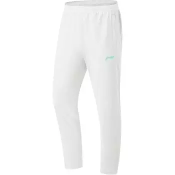 Мужские баскетбольные брюки Li Ning CBA серии Professional, однотонные, со средней талией, удобные, дышащие, прямые, быстросохнущие, повседневные, низ AKLU465-2 M