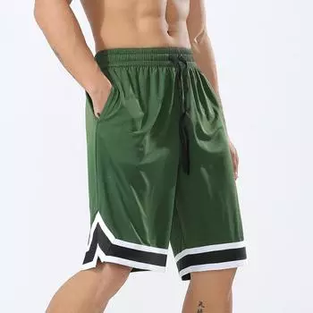 Мужские баскетбольные футбольные шорты Scanties, дышащие и быстросохнущие, для бодибилдинга, с карманом на молнии, для бега на открытом воздухе S бежевый