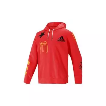 Мужские баскетбольные худи с принтом Adidas McDonalds Ярко-розовые флуоресцентные GE4998 M