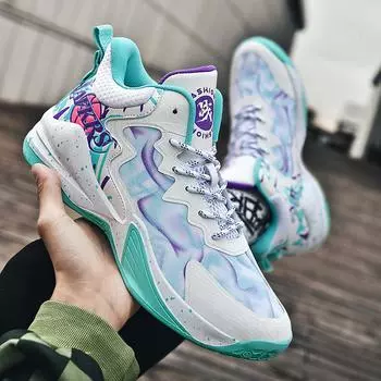 Мужские баскетбольные кроссовки, брендовые, роскошные, мужские, высококачественные, баскетбольные ботинки, женские, дышащие, удобные, теннисные кроссовки 35