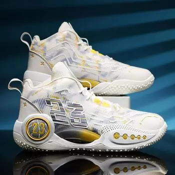 Мужские баскетбольные кроссовки для детей и женщин, брендовые дизайнерские спортивные тренировочные кроссовки, модные уличные кроссовки, износостойкие, нескользящие 35