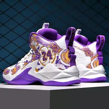 Мужские баскетбольные кроссовки для тренировок на поле, спортивные теннисные кроссовки 2024 года, новые мужские кроссовки, нескользящие, роскошные баскетбольные кроссовки для детей 35