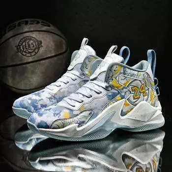 Мужские баскетбольные кроссовки для тренировок на поле, спортивные теннисные кроссовки, новые мужские кроссовки, нескользящие баскетбольные кроссовки для детей 35