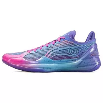 Мужские баскетбольные кроссовки LiNing Blade 4V2 Bounce Pro с низким верхом и резиновой подошвой, легкая амортизация, нескользящие ABSU037-9 45